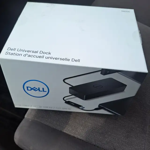 Unused Dell Universal Dock D6000 in Laptop Accessories in Regina - Image 3