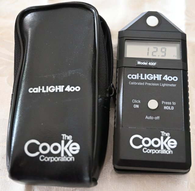 Cooke Corporation cal-LIGHT 400 Calibrated Precision Light Meter in Cameras & Camcorders in Sarnia