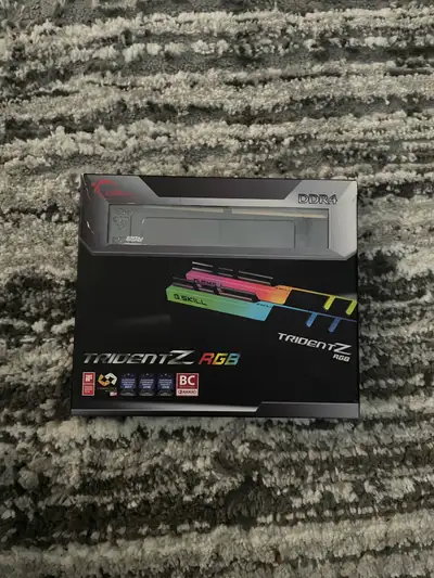 G.SKILL Trident Z Series RGB DDR4 4000MHz 16GB(8GBx2) MemoryKit, View more