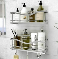 stainless steel shower rack