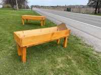 Amish Raised Garden Beds - $250