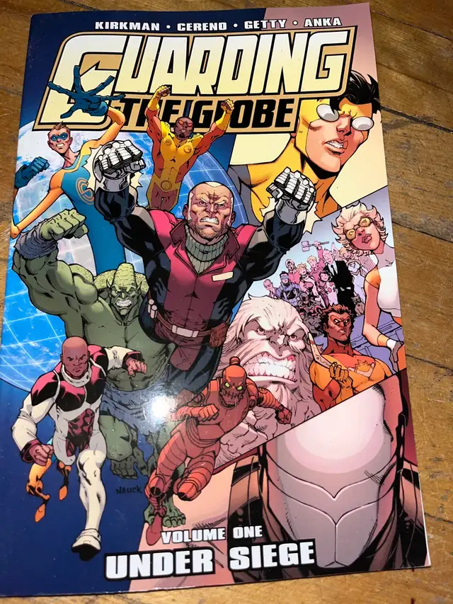 Guardians the iglobe comic book