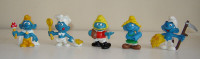 Vintage Character Smurfs Made in West Germany-1970/80's-Schleich