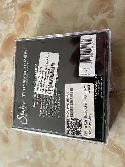 Suhr Thornbucker raw nickel 53mm, View more