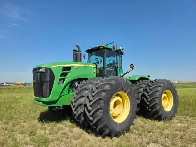 John Deere 9630 4WD tractor for sale. Brand new set of tires all around. Clean, straight machine tha...