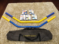 Exercise Katami Bar with 4 DVD Video Work Out Routines Like New