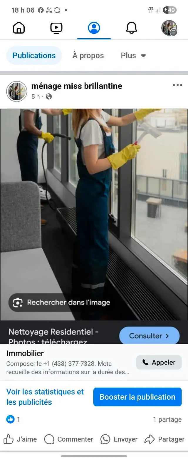 Ménage Miss Brillantine in Cleaning & Housekeeping in Longueuil / South Shore - Image 3