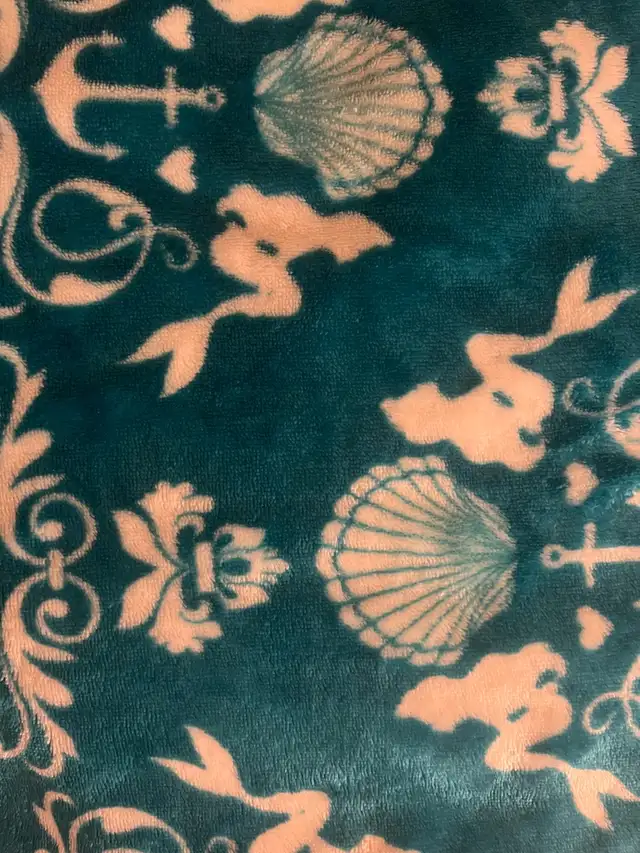 Disney Ariel Little Mermaid Large Throw Blanket  in Bedding in St. Catharines - Image 3