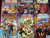 Various Star Trek comic series