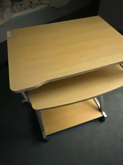 Computer Desk with Keyboard Tray, View more