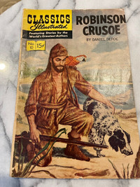 Classics Illustrated Robinson Crusoe No.10 1968
