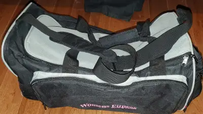 Good shape - good size for a female user. Dimensions: approx. 1 ft by 2 ft No rips or tears. Located...