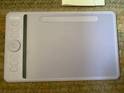 Parblo Intangbo S Graphics Drawing Tablet 7 x 4 Inches Drawing Tablet with Battery-Free Stylus 8192...