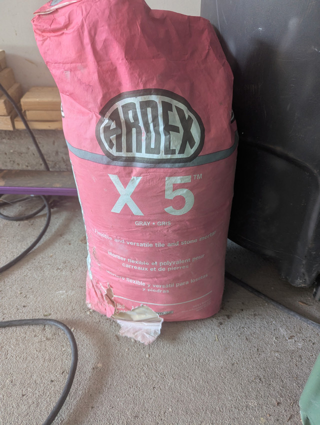 Free stone mortar. Only a little bit used. in Other in Ottawa