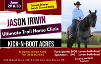 Ultimate Trail Horse Clinic - Iona Station !!!