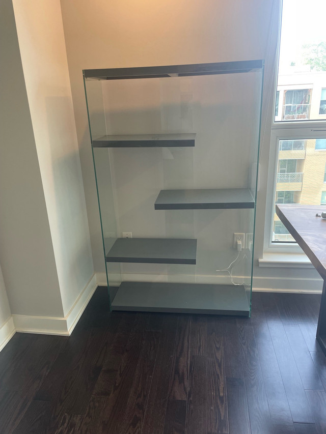 Glass Display Unit/Bookcase in Bookcases & Shelving Units in Ottawa