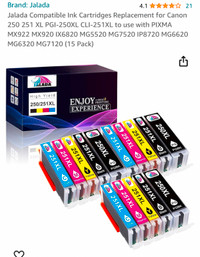 Ink cartridges for Cannon Pixma printers