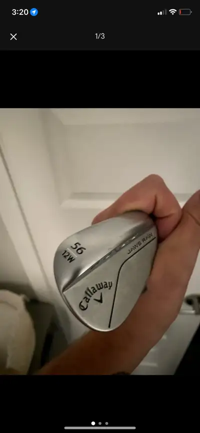 callaway 56 degree wedge golf club like NEW, View more
