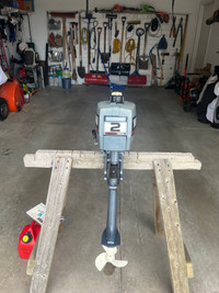Yamaha 2HP two stroke outboard 