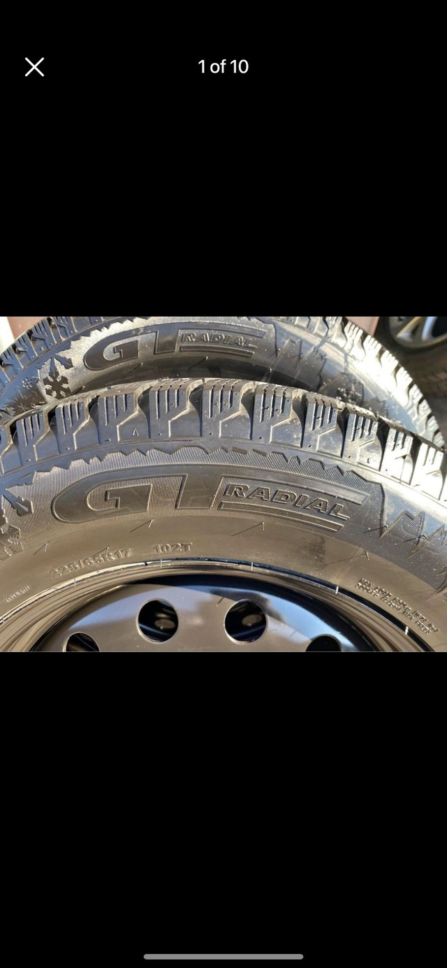 Set of 4 NEW GT winter tires rims(225 65 17) pattern (5×115)2023 in Tires & Rims in Oakville / Halton Region