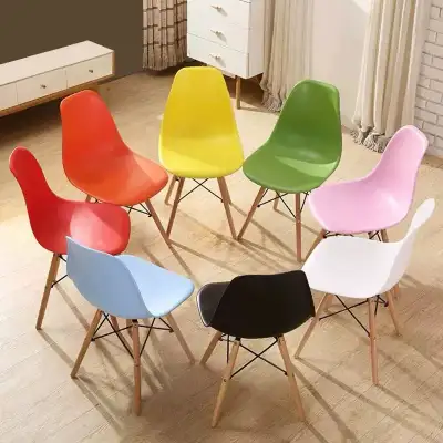 Iconic Eames-style shell chairs — perfect for restaurants, cafés, offices, salons & more! ✔️ Ergonom...