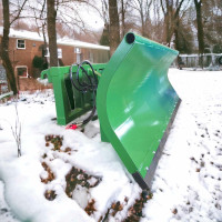 Tractor Snow Blade Attachment with 7ft Width