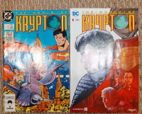 The world of krypton #1 '87 + The world of Krypton #1 2018 Combo