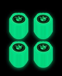 4pcs Waterproof Vehicle Automobile Bike Luminous valve cap 