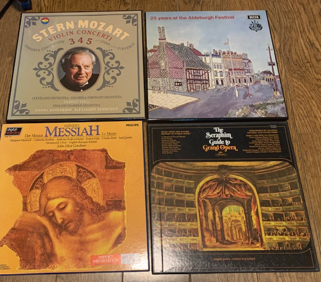 4 Vinyl Classical Music Box Sets -all are Near Mint - Lot # 45 in CDs, DVDs & Blu-ray in City of Halifax