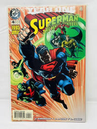 Superman The Man of Steel Year One 1995 #4 DC Comics Annual.