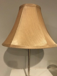 Gold lamp shades