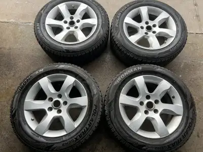 Toyota Camry Winter Tires With Rims,215/60/16 Ironman Polar Trax Gen2 all most new Bolt Pattern 5x11...