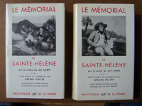 LE MÉMORIAL DE SAINTE-HÉLÈNE (NAPOLÉON) TOME I-II PAR G.WALTER