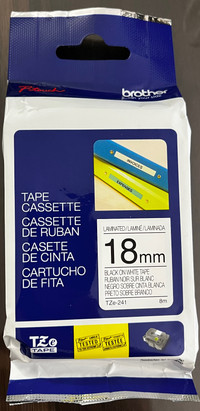 Brother Tape Cassete TZe-241 // 18mm // Laminated
