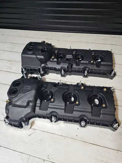 Valve Cover Set Compatible with Ford Edge Explorer F-150 Flex Mustang Taurus Transit 150 250 350 Lin...