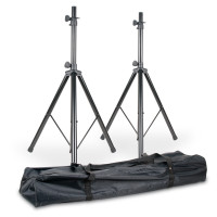 Speaker Stands - 2 pieces With Carry Bag - Aluminum Accu-Stands