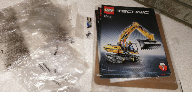 LEGO 8043 Technic Motorized Excavator 100% Complete With box | Hobbies &  Crafts | Saint John | Kijiji