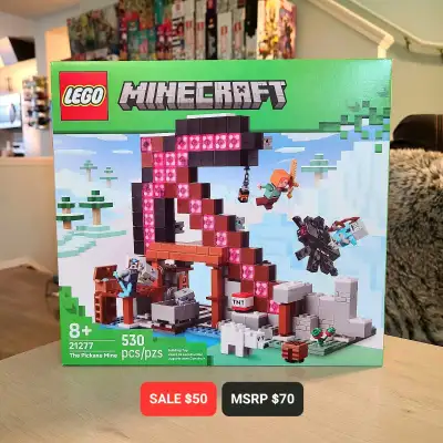 Minecraft # 21277 New in Sealed Box Pick up: Summerside, Edmonton, AB Cash or EFT Price FIRM & alrea...