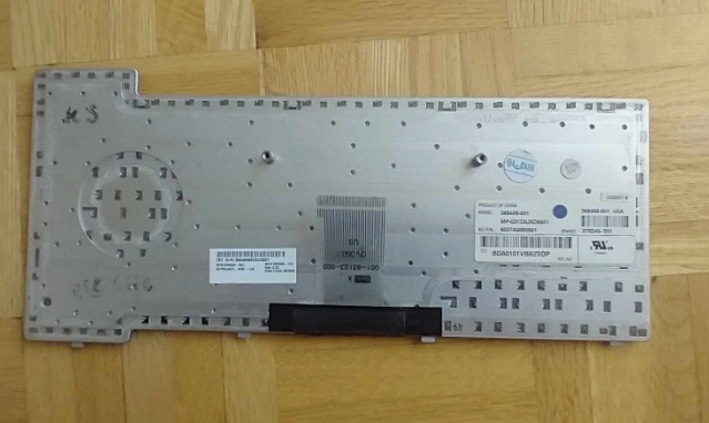 Genuine HP Compaq NC6120 laptop keyboard 365485-001 in Mice, Keyboards & Webcams in City of Montréal - Image 3