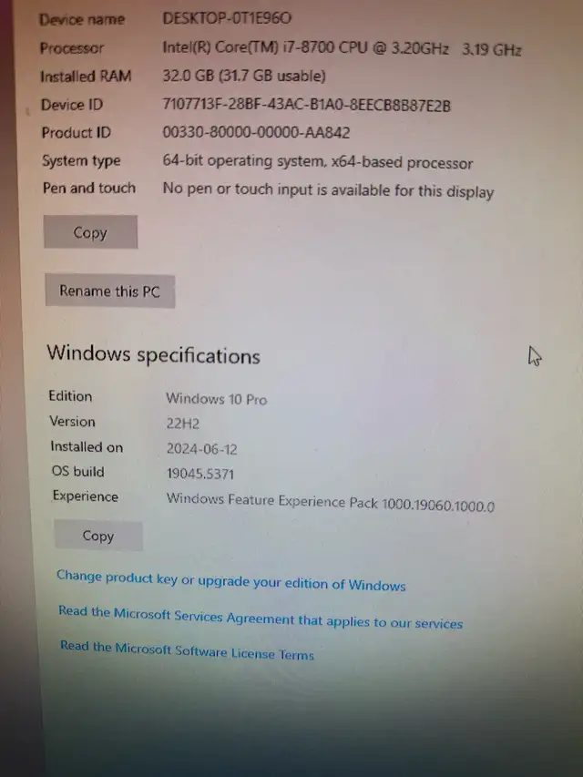 Portable Gaming PC Setup bundle i7 8700 32Gb ram in Desktop Computers in Mississauga / Peel Region - Image 7