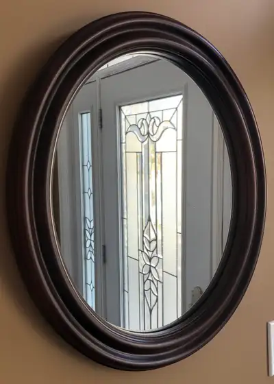 Gibbard Canadian Legacy Mahogany Oval Mirror, View more