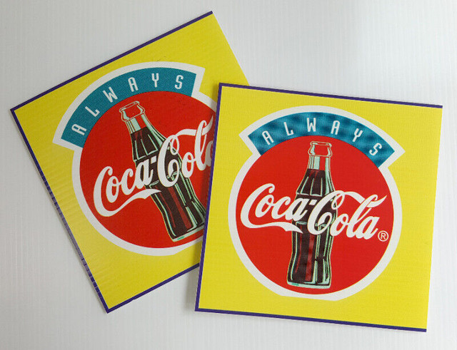 1996 "Always Coca-Cola" Logo Board in Arts & Collectibles in City of Toronto