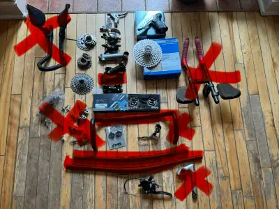 Bicycle parts- Various, View more