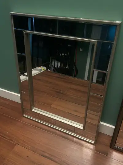 Silver Framed Wall Mirror, View more