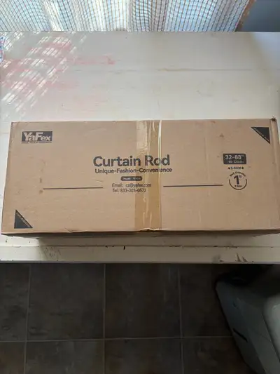 new in box curtain rod , View more