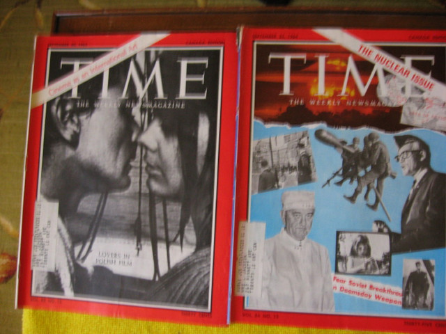 Time Magazines 1963 64 in Arts & Collectibles in St. Catharines - Image 3