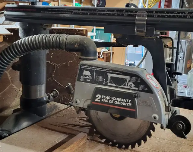 VINTAGE Craftsman Radio Arm Saw in Power Tools in Owen Sound - Image 2