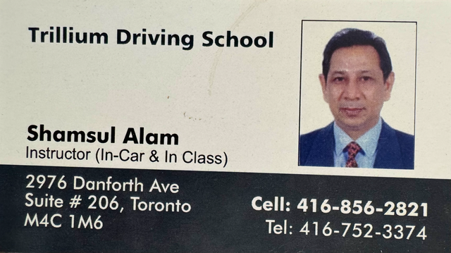 Driving Instructor/School