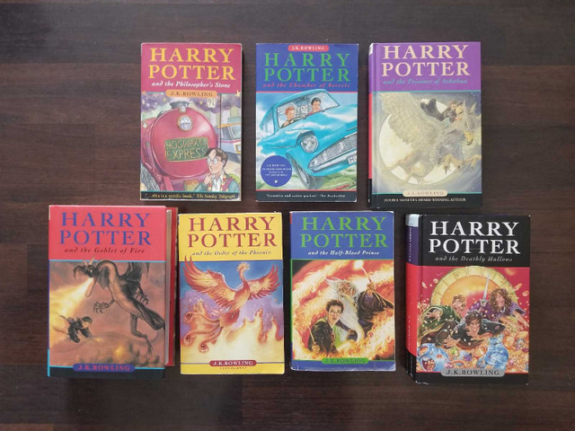 Complete Harry Potter book collection  in Children & Young Adult in Lethbridge