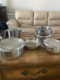 Paderno / epicure pots and pan 
